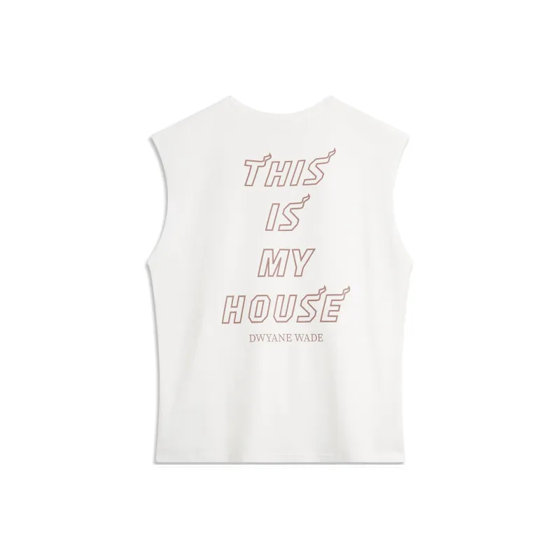 LiNing x ADAM Tank Tops Men's Ivory-0