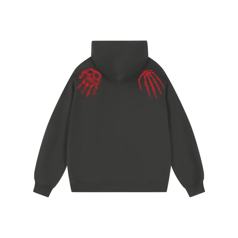 *EVAE+MOB Sweatshirt Unisex Black-3