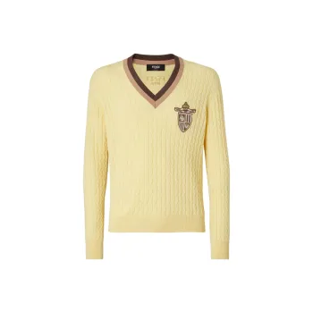 FENDI Sweaters Men Yellow