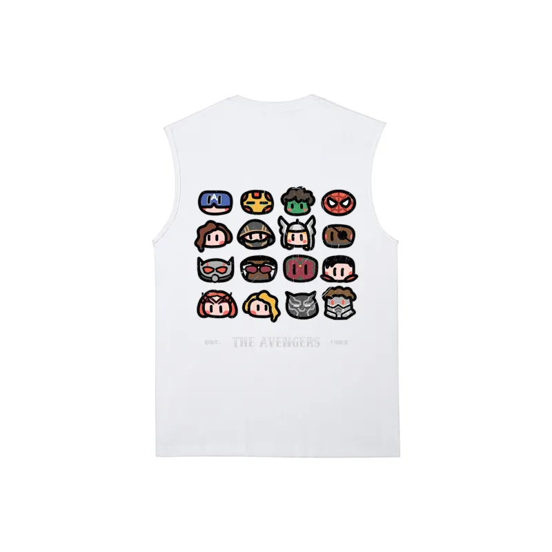 MARVEL Tank Tops Unisex-3