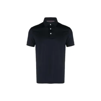 Tommy Hilfiger Logo embroidered Cotton Polo Shirt