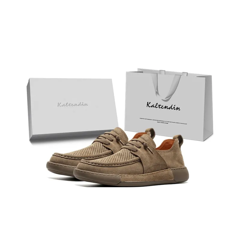 Kaltendin Niche Versatile Comfortable Low Top Casual Shoes Men's-7