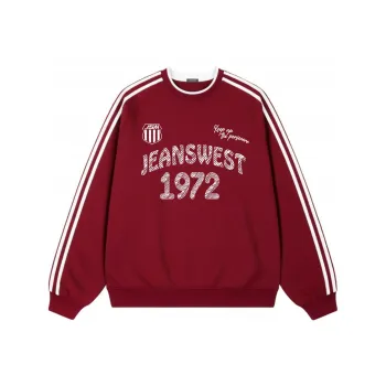 JEANSWEST Sweatshirt Unisex Maroon
