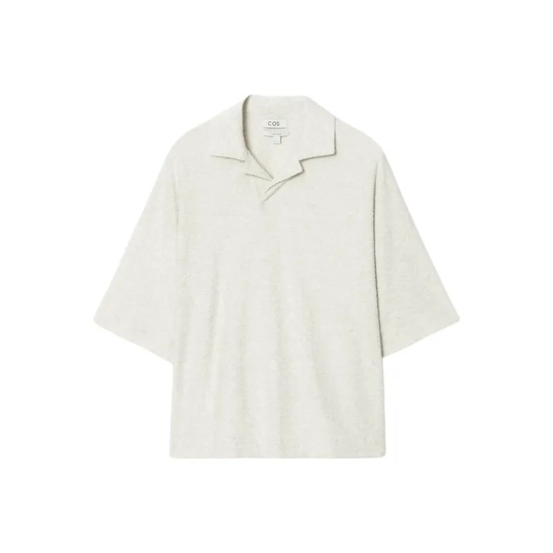 COS Polo Shirts Men Light Gray-0