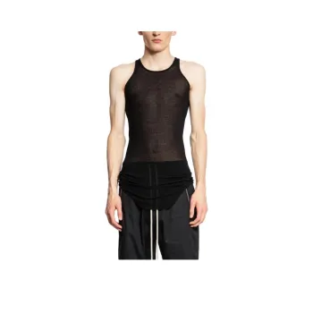 RICK OWENS Round neck Racerback Tank Top