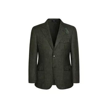 SKARO Business Suit Men's Dark Green SKV1131
