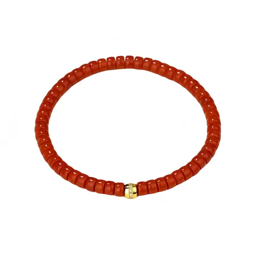 Noritake Southern Red Agate Bracelets Unisex