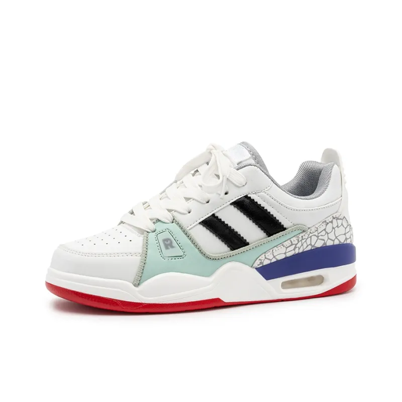 DD&OO Slip Resistant And Abrasion Resistant Coverage Low Top Skateboard Shoes Unisex-6