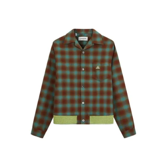 Lanvin Jackets Men Dark Green-0