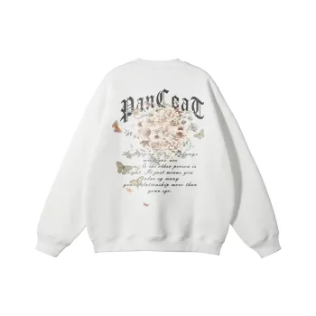 Pancoat Sweatshirt Unisex White