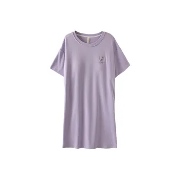 FENTENGCARE Nightgown Women's Violet
