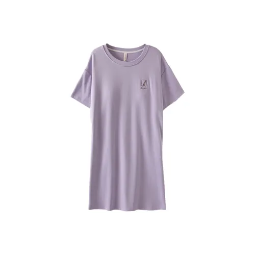 FENTENGCARE Nightgown Women's Violet