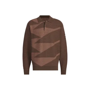 Adidas Wuji Series Polo Shirt Men's Brown/Clay Strata