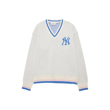MLB SS24 Knitwear Unisex Dark Cream