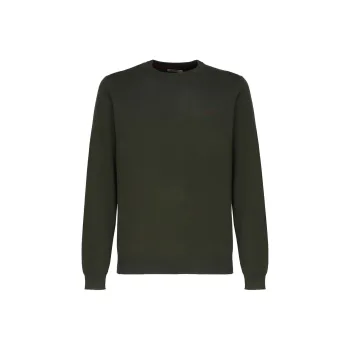 SUN68 Sweaters Men Army Green