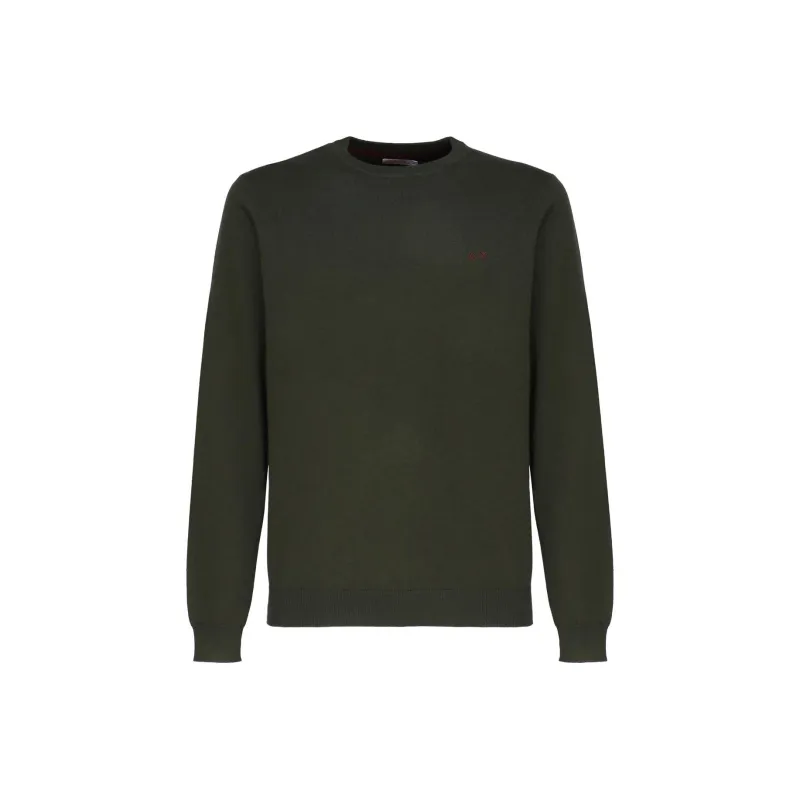 SUN68 Sweaters Men Army Green-0