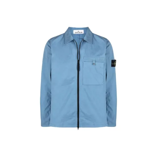 STONE ISLAND SS22 Jacket Men's Blue