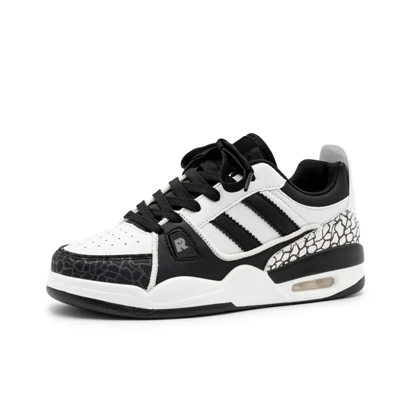 DD&OO Slip Resistant And Abrasion Resistant Coverage Low Top Skateboard Shoes Unisex-11