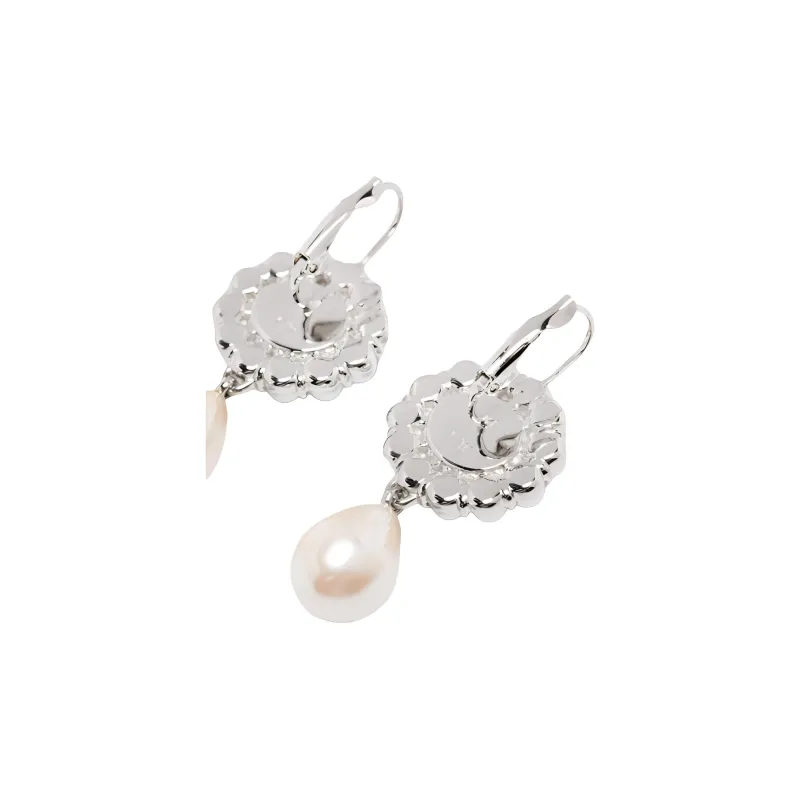 Vivienne Westwood Pearl embellished Earrings-2