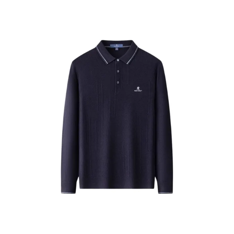 Montagut Knitwear Men's Dark Royal Blue-0