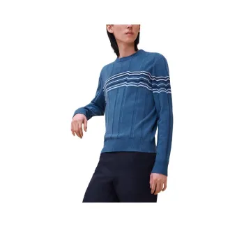 HERMES FW24 Knitwear Men's Marble Blue