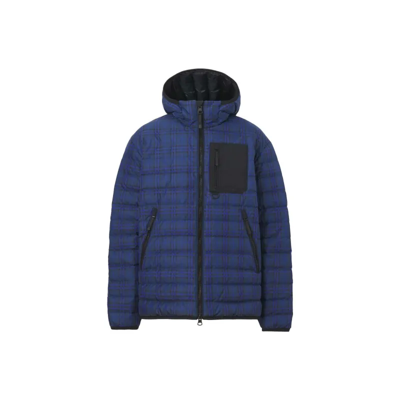Burberry Check Print Padded Down Jacket-0