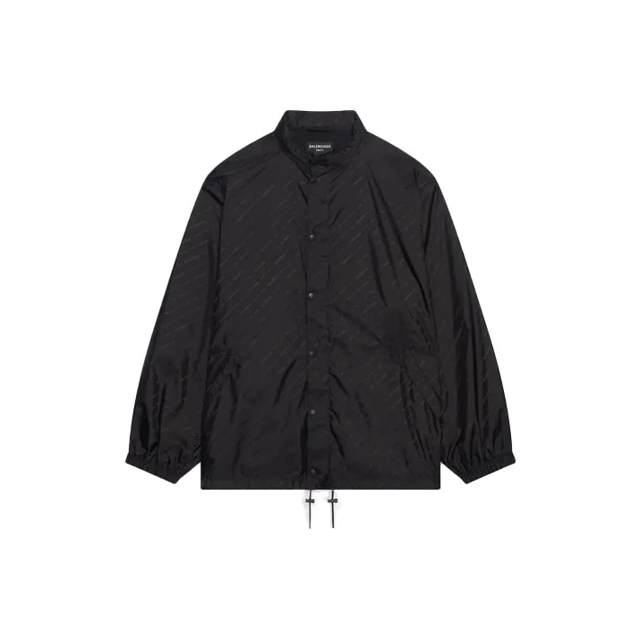 Balenciaga Jackets Men Black-0
