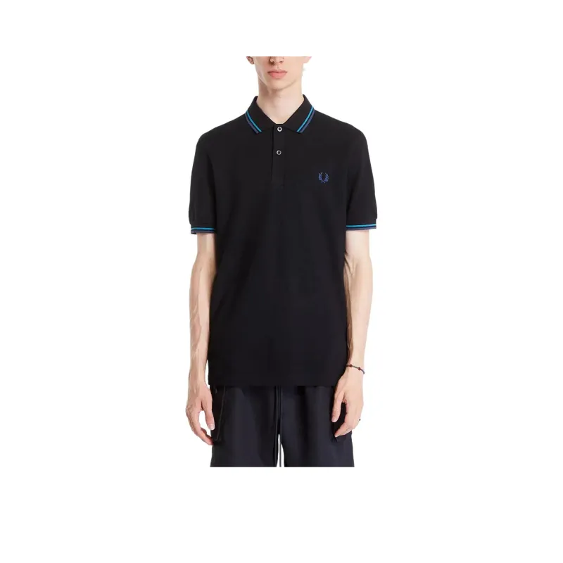 FRED PERRY Polo Shirt Men's Black-0