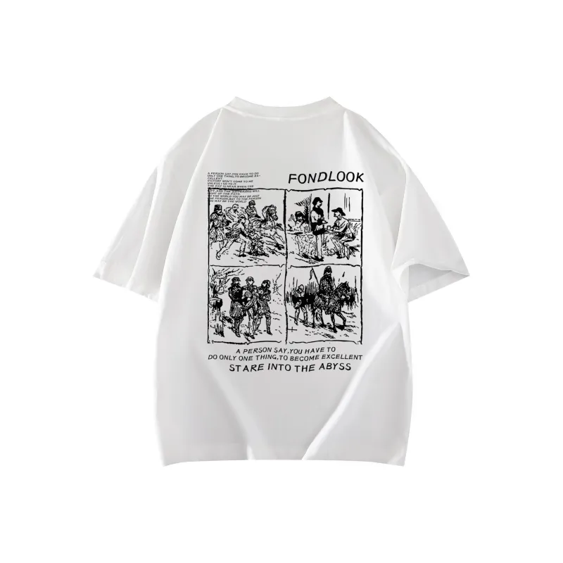 FONDLOOK T Shirts Unisex-2