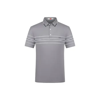 GY Goldlion Polo Shirts Men Gray