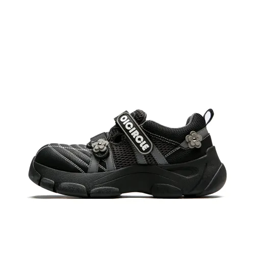 OICIRCLE Low Top Casual Shoes Women's Black