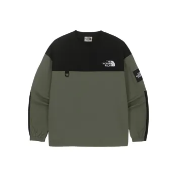 THE NORTH FACE Albany Crewneck Army Green Unisex Korea Version