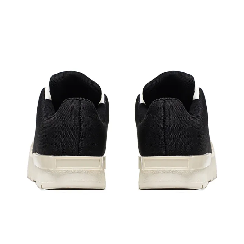 MOMGOG Low Top Casual Shoes Unisex Black-3