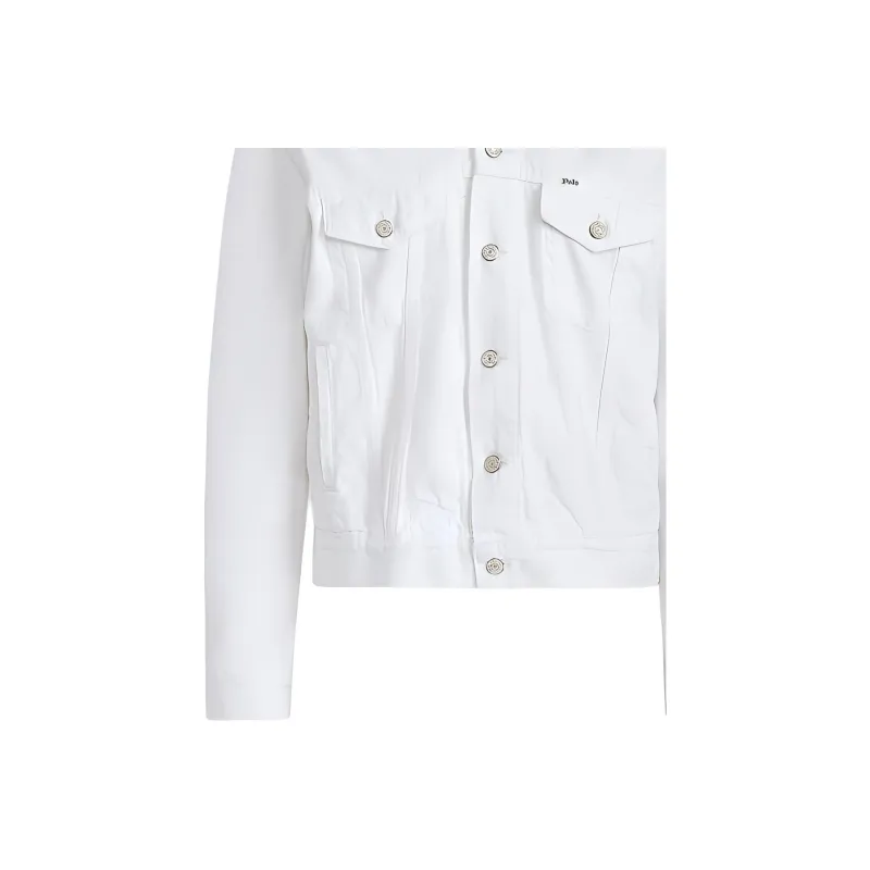 Polo Ralph Lauren Denim Jacket Men's White-4