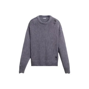ZARA Knitwear Men's Dark Purple