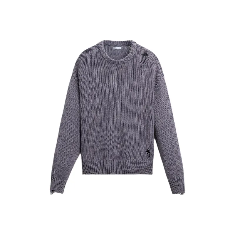 ZARA Knitwear Men's Dark Purple-0