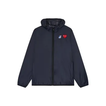 Comme Des Garcons Play X K Way Kids Full Zip Jacket