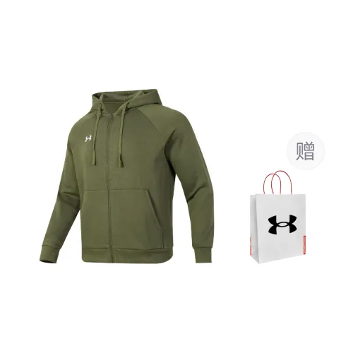 Under Armour Sweatshirt Unisex Green Shopping Bag Included
