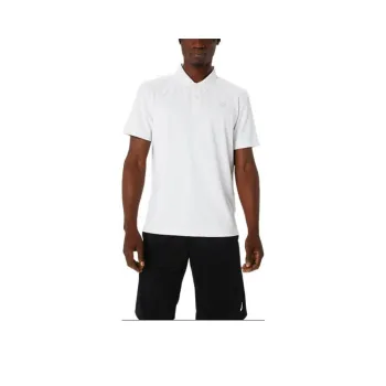 Asics Polo Shirt Unisex Bright White