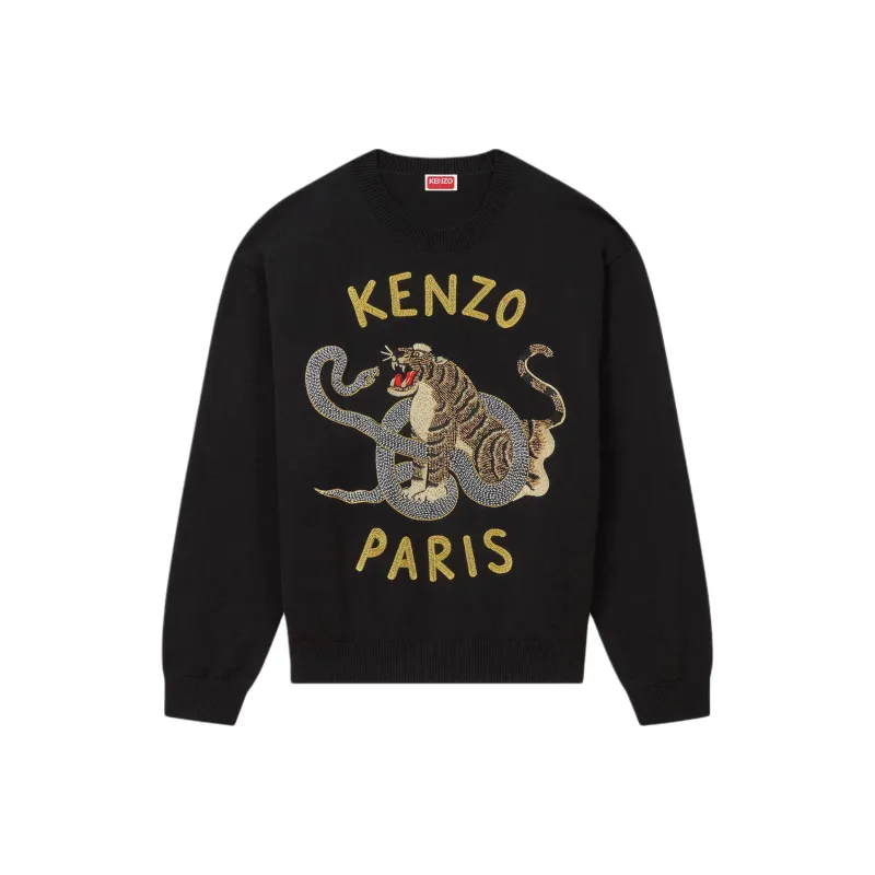 KENZO Logo embroidered Sweatshirt-0