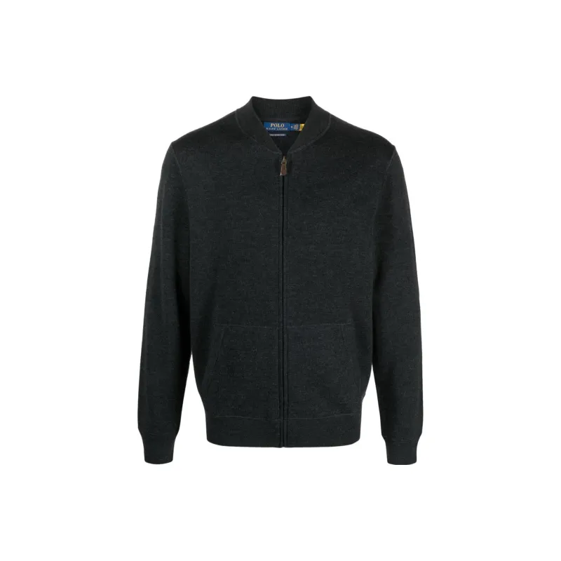 Polo Ralph Lauren Zip up Felted Wool Jumper-0