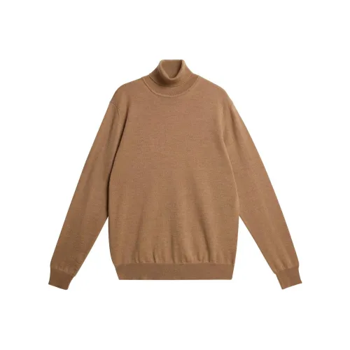 J.Lindeberg Lyd Merino Turtleneck Sweater Men's Beige