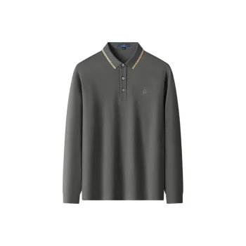 Montagut Business Collection FW24 Polo Shirt Men's Gray Green