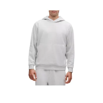 Lululemon Sweatshirt Men's Light Gray With A Hint Of Mixed Colors