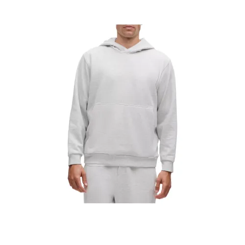 Lululemon Sweatshirt Men's Light Gray With A Hint Of Mixed Colors