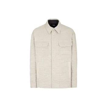 FENDI Jackets & Coats Men's White