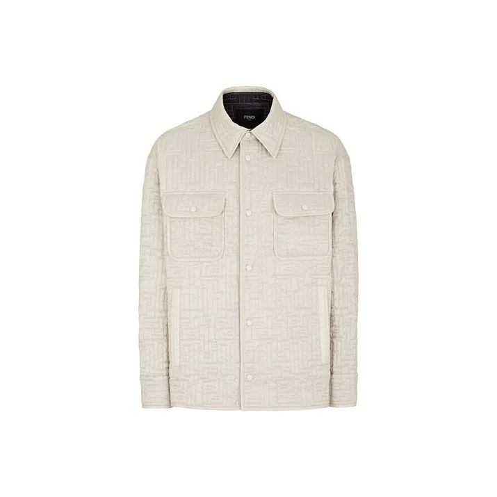 FENDI Jackets & Coats Men's White-0