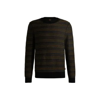 HUGO BOSS Striped Knitted Jumper