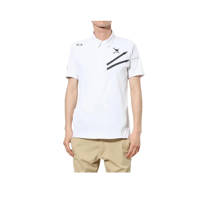 Oakley Polo Shirts Men White-0