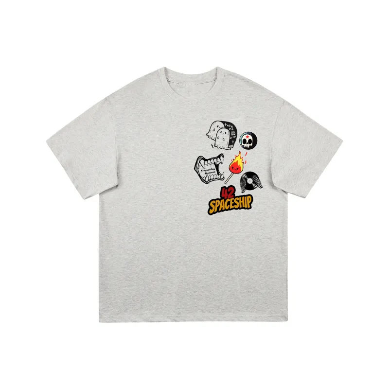 42SPACESHIP T Shirts Unisex-0